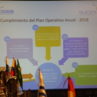 Reporte de Gestión CEDEIR 2018-2019, en LXIX Reunión Ordinaria del Consejo Directivo de la OLACEFS